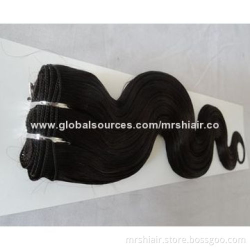 Human hair extensions